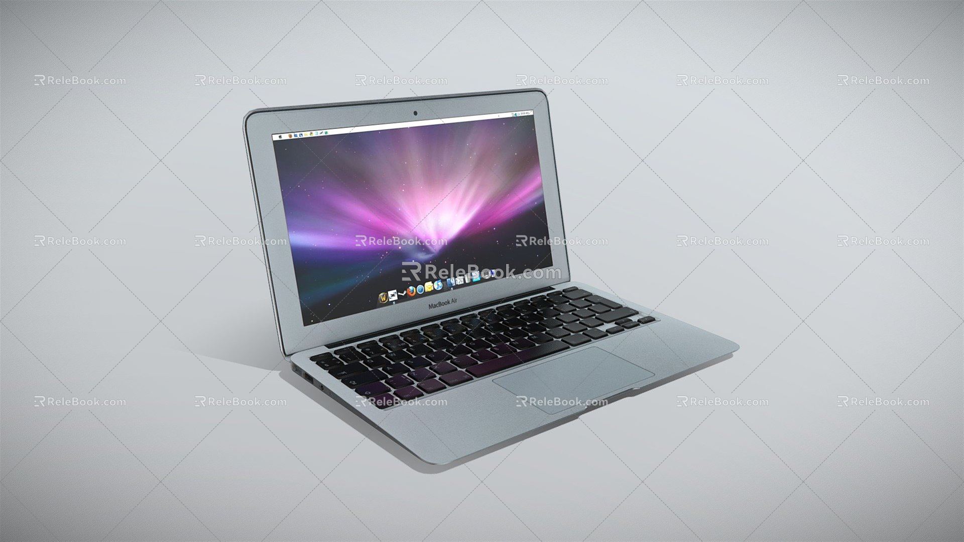 Modern Laptop Computer 3d model