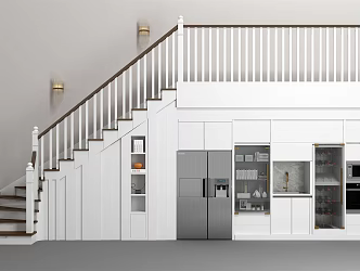 Modern Stairs 3d model