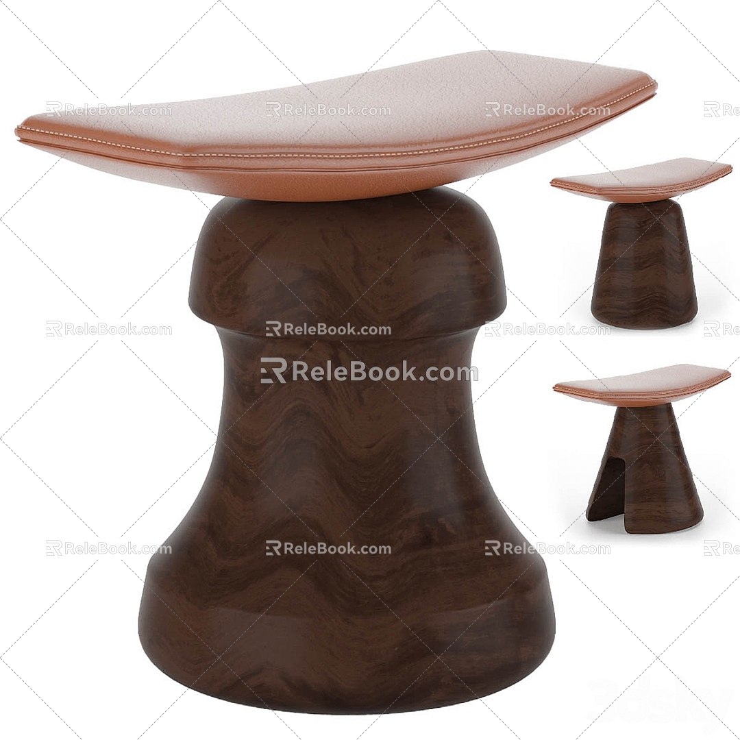 Modern Stool 3d model