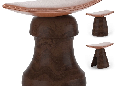 Modern Stool 3d model