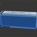 BRAVEN High Performance Computer Cooler Featuring Silver Mesh Design and Aluminum Build for Heat Dissipation