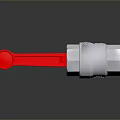 Valve ball valve iron pipe fitting flange tee joint pipe water pipe valve water pipe valve 3d model