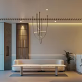 Quiet Front Desk Simple Front Desk 3d model