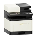 Modern Printer Copier Smart Equipment 3d model