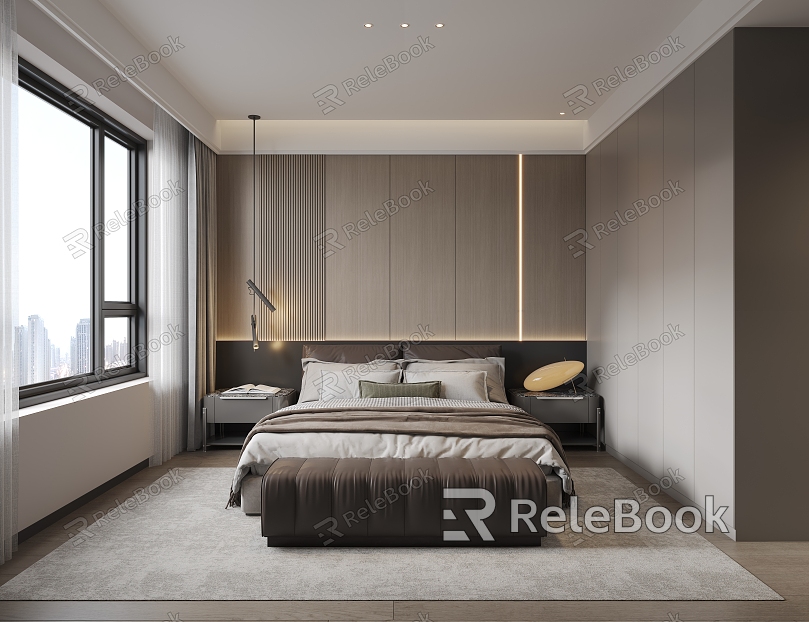 Modern Bedroom model