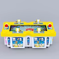 Modern game fishing game machine 3d model