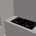 induction cooker 3d model