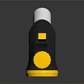 Bernzomatic Black And Yellow Butane Torch With Metal Nozzle And Plastic Handle