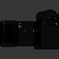 SLR Canon SLR camera card machine 3d model