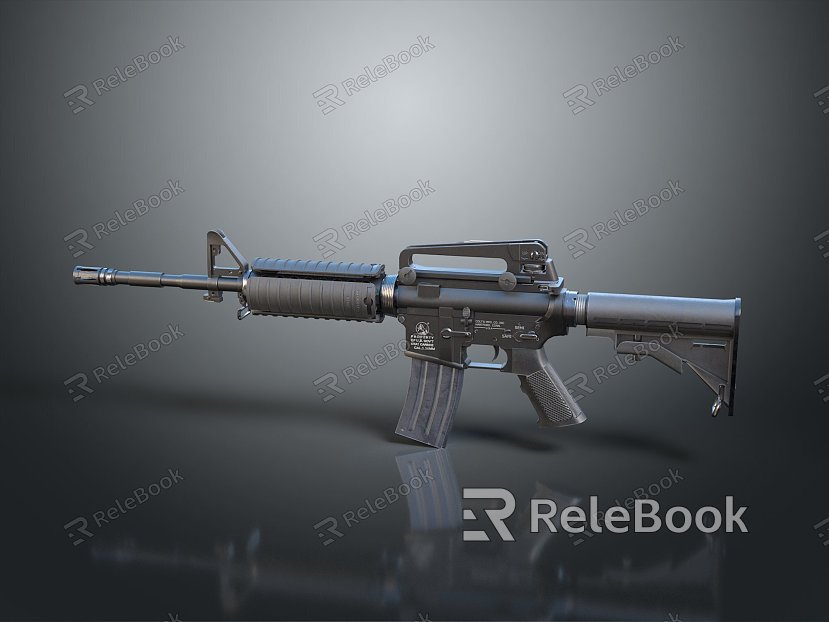 rifle semi-automatic rifle combat rifle battle rifle carbine war rifle attack rifle model