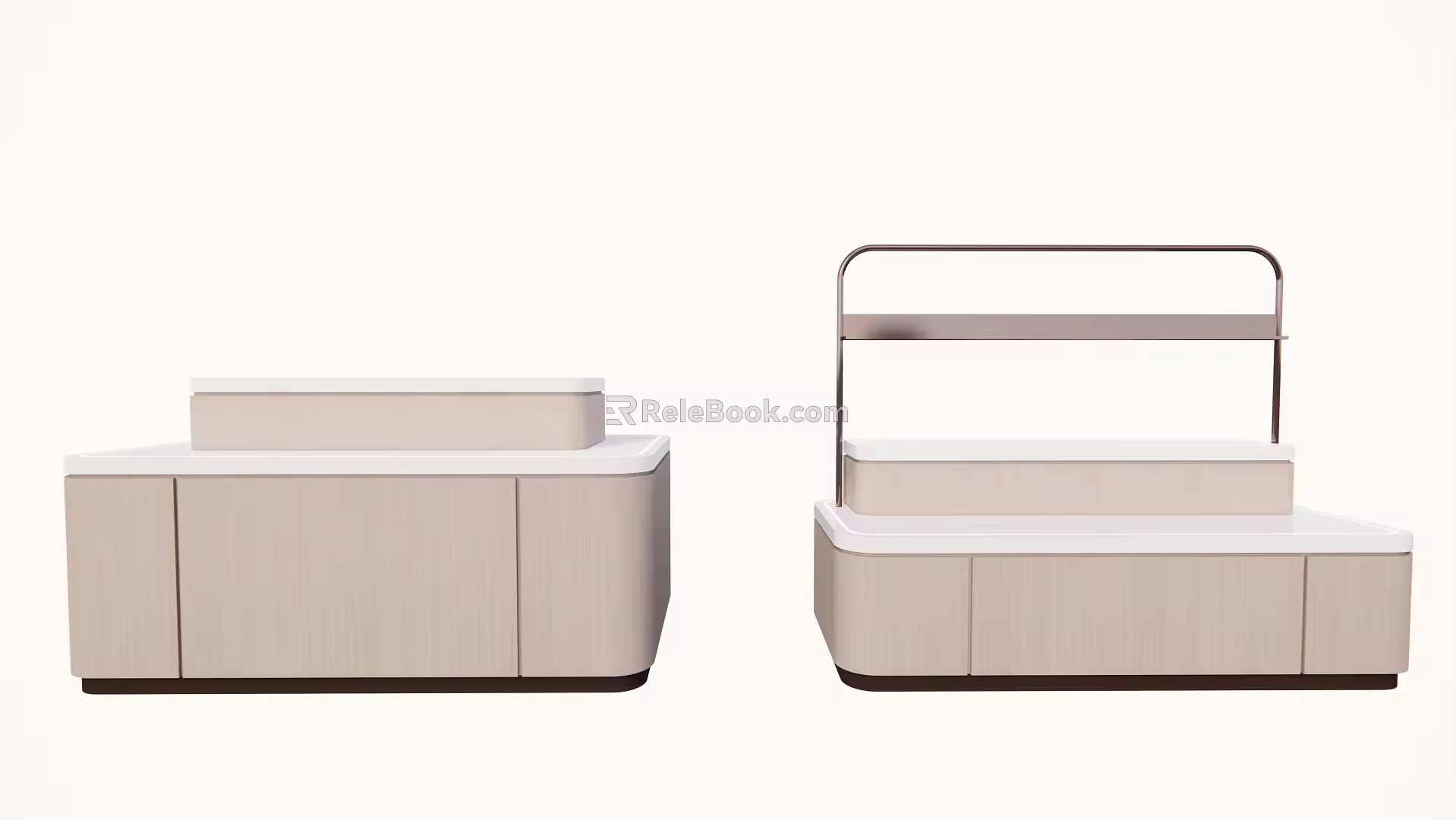 Modern showcase 3d model
