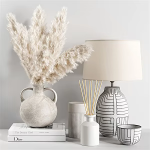 Modern Ornaments Combination Decorations Ornaments 3d model