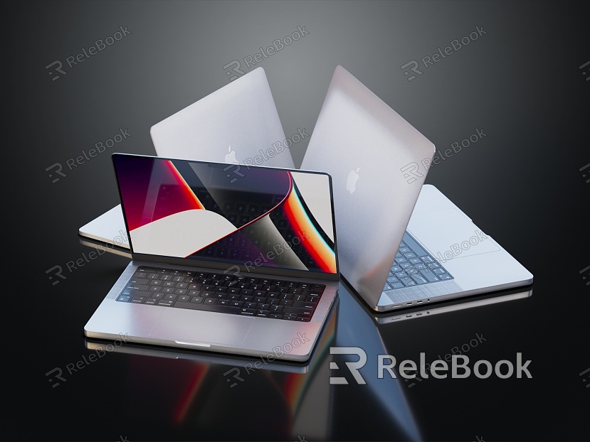 Modern Laptop Apple Notebook model