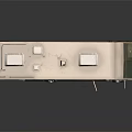 Modern Bus Old Bus Metro Bus Mini Bus Airport Bus 3d model