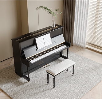 Piano 3d model