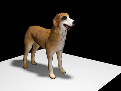 Dog ornaments 3d model