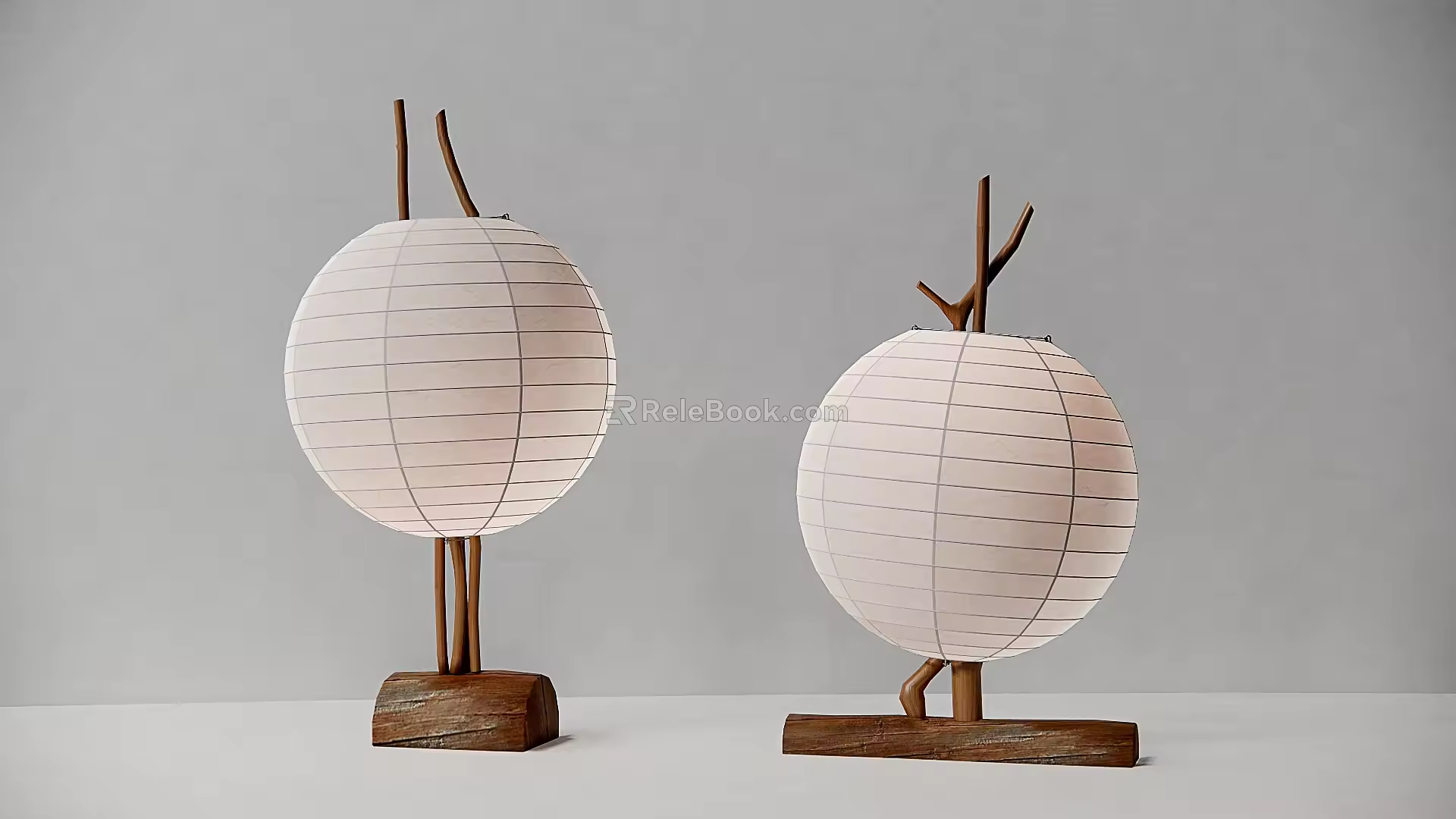 Small table lamp bedside lamp 3d model