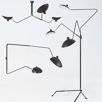 Lamp combination 3d model