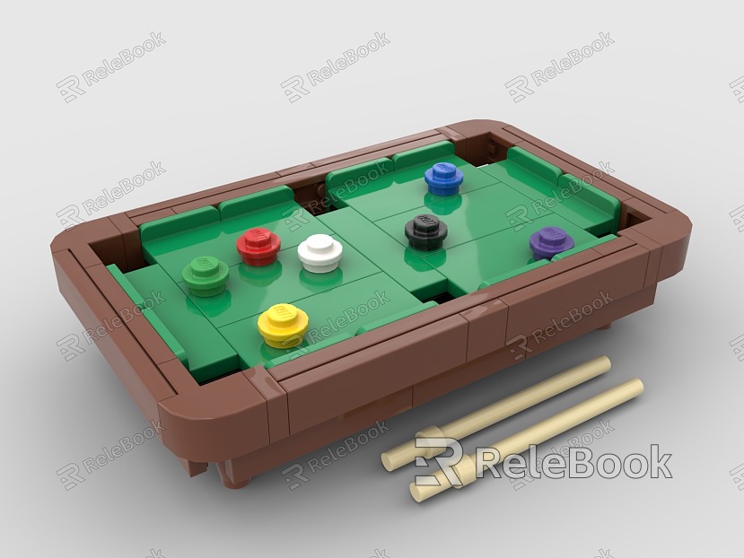 Lego Toy Billiard Table Billiard Table model