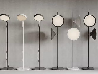 Modern floor lamp 3d model