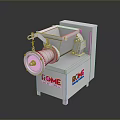 ROM Commercial Stainless Steel Meat Grinder With Metal Feeding Tray And Blade