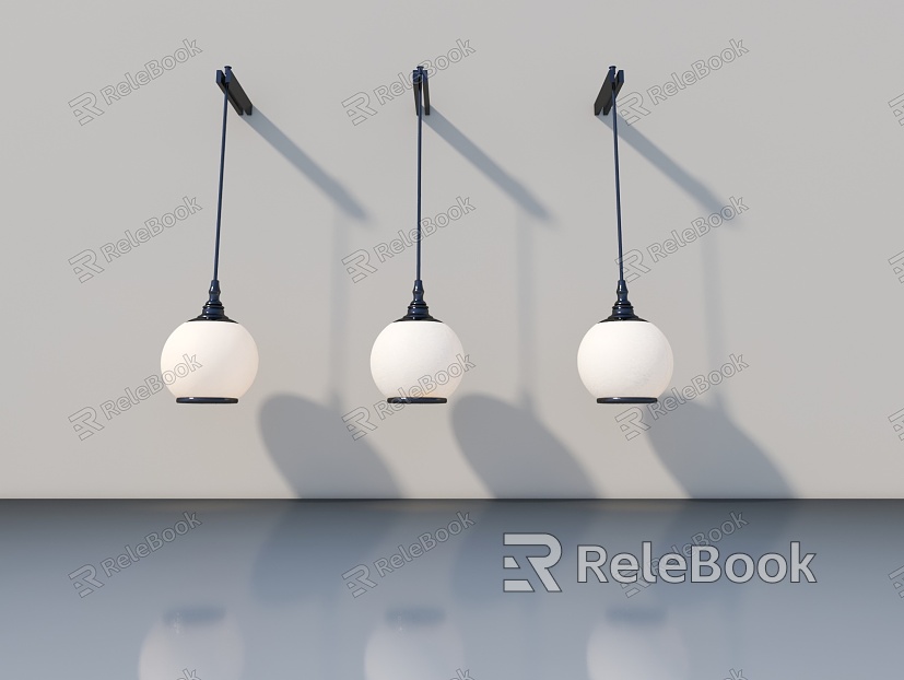 Table lamp ornaments model