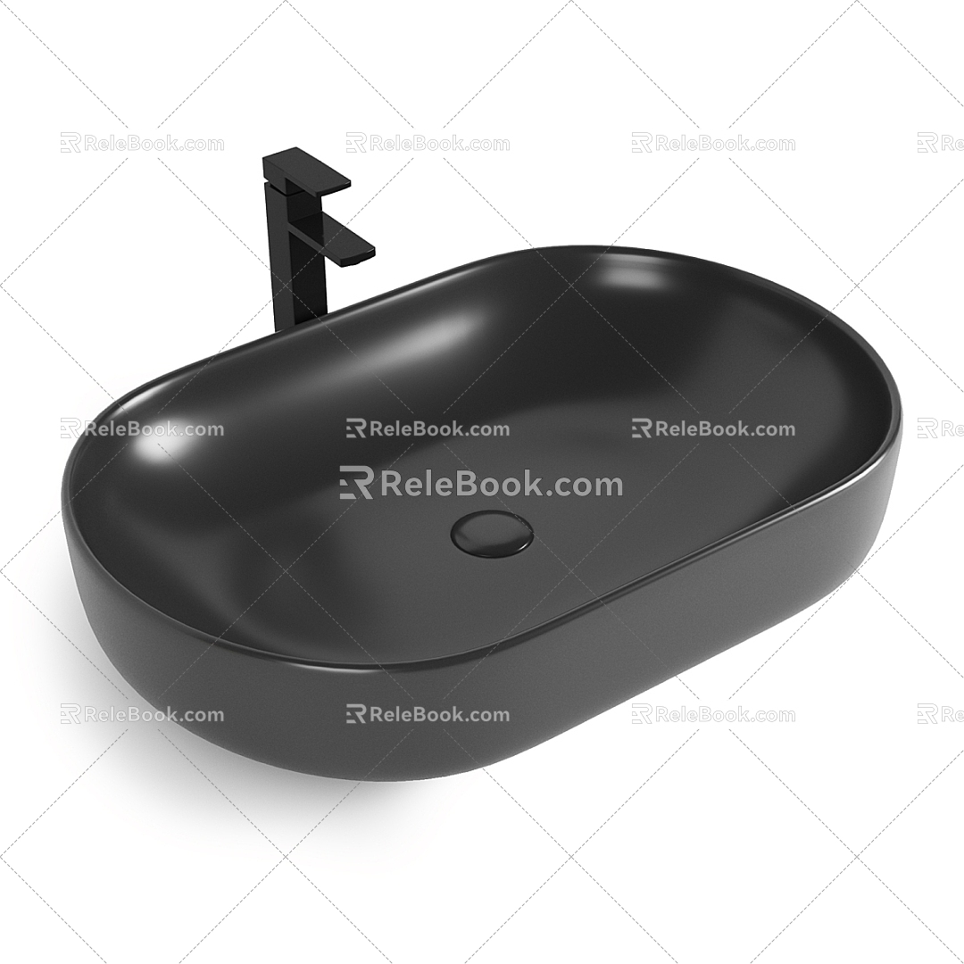 Wash basin 3d model