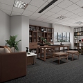 General Manager's Office Modern Office 3d model