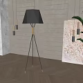 Floor lamp 3d model