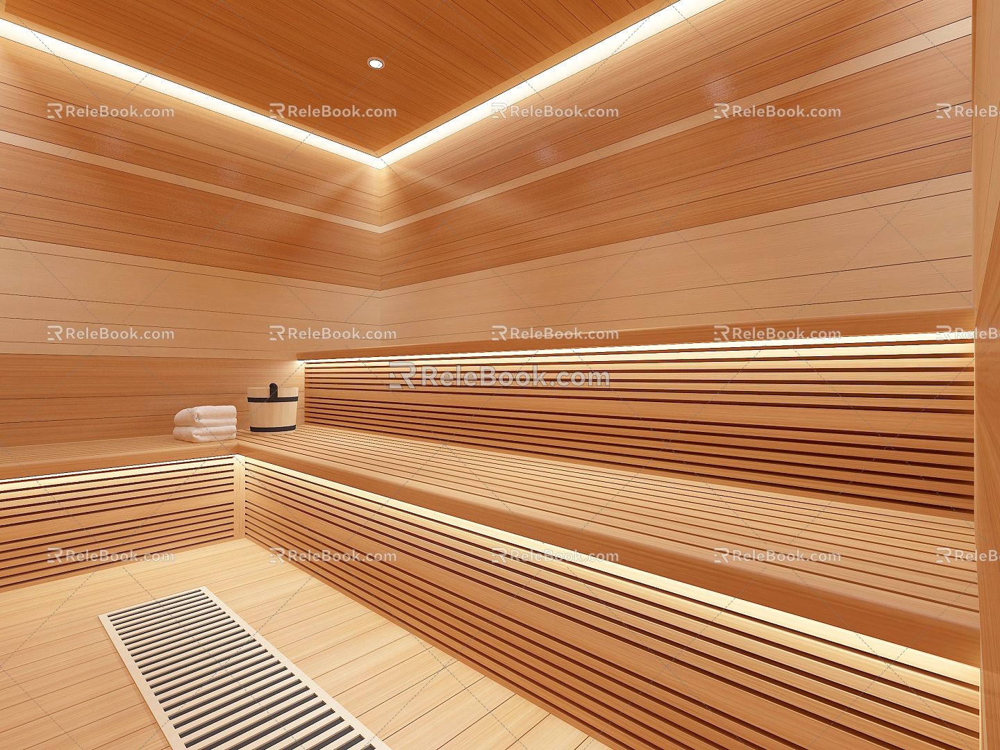 Khan Steam Room Khan Steam Room Khan Steam Space Khan Steam Area Household Khan Steam Room Small Khan Steam Room Sauna Khan Steam 3d model