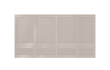 modern blinds bay window 3d model