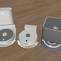 Sweeping Robot Intelligent Sweeping and Towing Integrated Machine Intelligent Household Appliances Mopping Robot 3d model