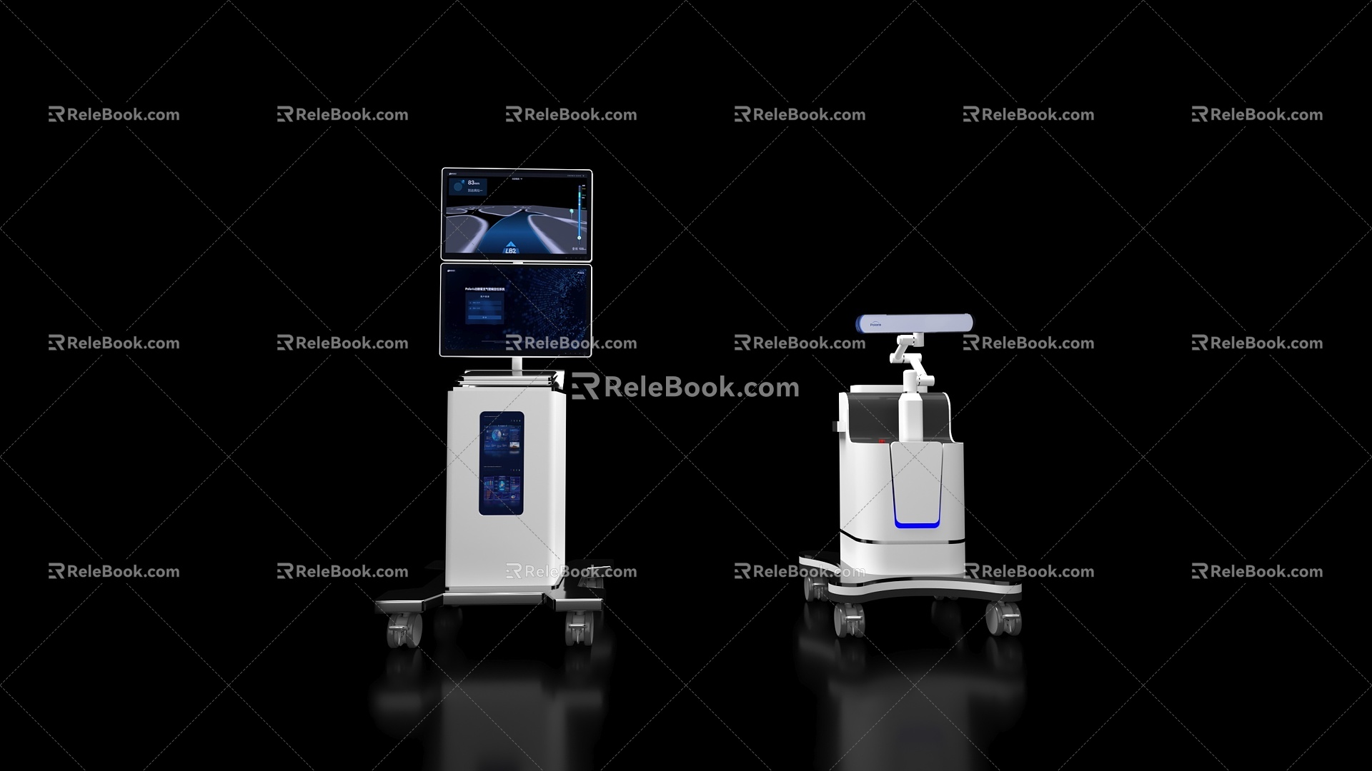 Medical instrument endoscope 3d model