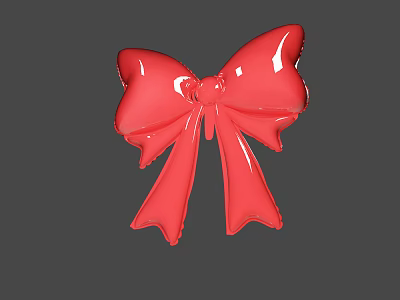 Modern bow air model 3d model Modern bow air model 3d model