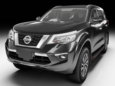 Nissan Tuda SUV off-road vehicle 3d model