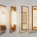 Chinese Style Wall Lamps With Traditional Patterns And Modern Design For Home Decoration