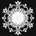Carved Lamp Panels European-style Carved Building Components Gypsum Line Carved Corner Line Carved Craft Carved Silver Carved Corner Line 3d model
