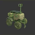 Advanced Planetary Exploration Rover With Solar Panel Camera And Large Off Road Wheels