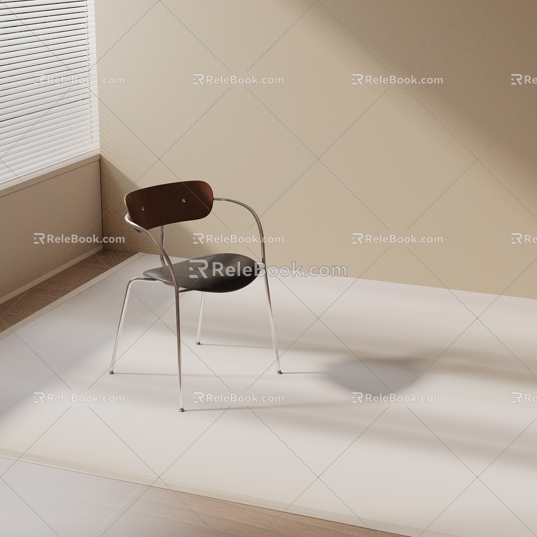 Modern Dining Chair 3d model