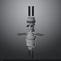 Advanced Orbital Space Station Design Featuring Modular Structure And Solar Arrays