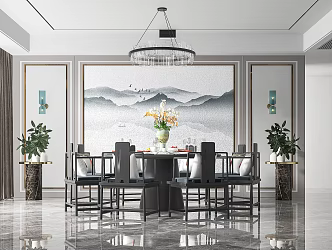 New Chinese Restaurant 3d model