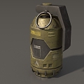 Grenade Grenade Sci-fi Grenade Smoke Bomb Flash Bomb High Explosive Bomb Tear Bomb Grenade Simple Mold Grenade Low Mold Low Face Grenade Game Grenade 3d model