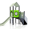 Slide Children's Slide Amusement Equipment Outdoor Slide Children's Combined Slide Outdoor Little Doctor Children's Amusement Equipment 3d model