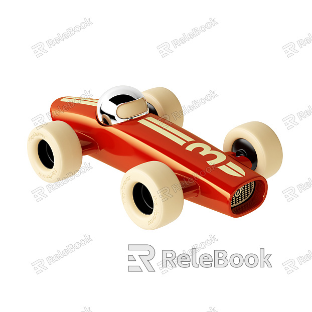 Modern toy car model