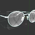 Stylish Rose Gold Round Frame Sunglasses With Gradient Tinted Lenses
