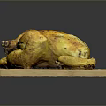 Whole Golden Brown Roasted Chicken on Wooden Cutting Board with Crispy Skin