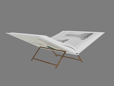 Modern Minimalist Lounge Chair With Light Color And Metal Frame Design 3d model