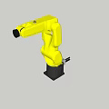 High Precision Yellow Industrial Robot Arm With Automated Gripping Mechanism For Manufacturing