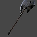 Golden Rose Tomahawk 3d model