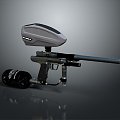 paintball gun paint gun 3d model